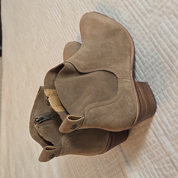 Ugg Womens Kingsburg Ankle Boots Booties Coffee Grounds Size 9 - Picture 2 of 9